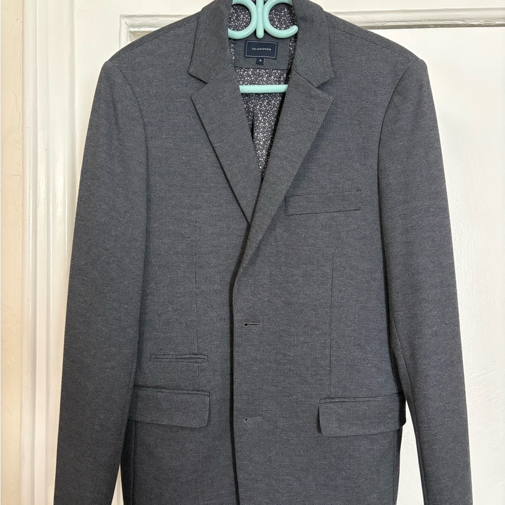 7 Diamonds Charcoal Blazer